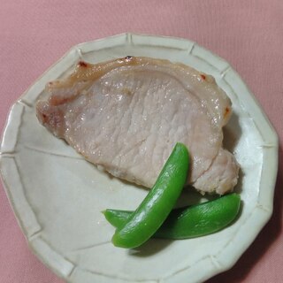 豚肉ロースの塩麹焼き